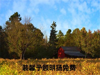 裴馨予顾明扬（裴馨予顾明扬）全文免费阅读无弹窗大结局小说-裴馨予顾明扬最新章节阅读