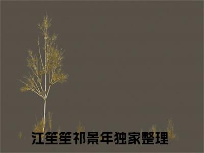 江笙笙祁景年(江笙笙祁景年)全文免费阅读_江笙笙祁景年（江笙笙祁景年在线小说免费阅读）全文阅读