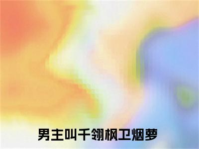 千翎枫卫烟萝小说全文免费阅读无弹窗,千翎枫卫烟萝在线阅读无弹窗
