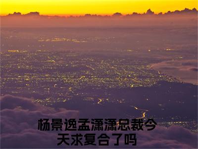 总裁今天求复合了吗免费小说-（总裁今天求复合了吗）杨景逸孟潇潇完结版在线阅读