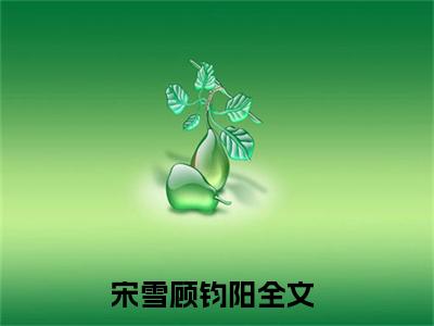 2023热点小说宋雪顾钧阳，宋雪顾钧阳免费章节阅读