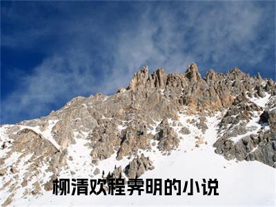 （柳清欢程霁明）抖音柳清欢程霁明小说阅读完结版-柳清欢程霁明小说全文免费阅读