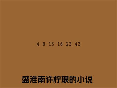 盛淮南许柠琅（盛淮南许柠琅）全文免费阅读无弹窗大结局_(盛淮南许柠琅最新章节在线阅读)_笔趣阁