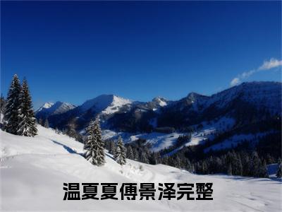 温夏夏傅景泽抖音新书热门热荐- 温夏夏傅景泽小说在线观看