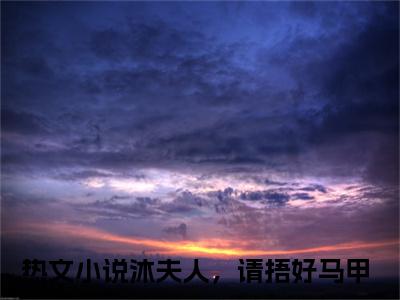 沐时煜 阮曦沐夫人，请捂好马甲小说全文在线阅读无弹窗大结局_（沐夫人，请捂好马甲全文在线阅读无弹窗）