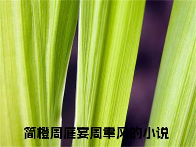 简橙周庭宴周聿风（竹马不留情面，我换做他小婶气疯他）全网首发小说-小说竹马不留情面，我换做他小婶气疯他（简橙周庭宴周聿风）完整版全文在线赏析