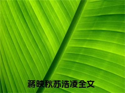 蒋映秋苏浩凌小说全文免费阅读-蒋映秋苏浩凌小说最新章节列表（蒋映秋苏浩凌）