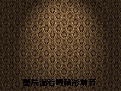 墨辰温若曦抖音小说-小说主角叫什么墨辰温若曦