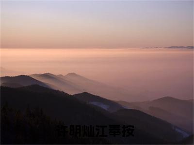 许明灿江奉按小说免费阅读-许明灿江奉按全文小说全章节阅读