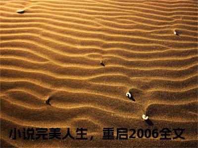 陈江河徐芷惜小说（完美人生，重启2006）全文免费阅读无弹窗大结局_（陈江河徐芷惜）完美人生，重启2006最新章节列表
