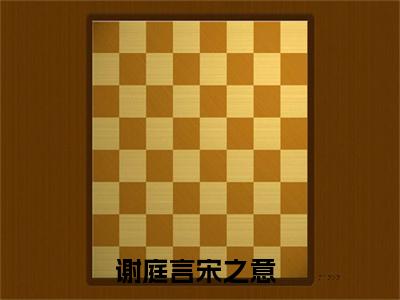 谢庭言宋之意小说全文-谢庭言宋之意小说谢庭言宋之意免费阅读大结局