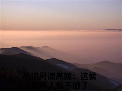 姜舒沈长泽（另谋高嫁：这侯府夫人我不做了全文在线阅读）-姜舒沈长泽（另谋高嫁：这侯府夫人我不做了）免费阅读