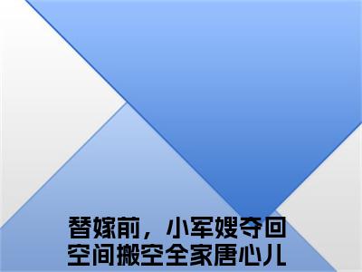 精选好书替嫁前，小军嫂夺回空间搬空全家唐心儿全文免费阅读无弹窗大结局_（替嫁前，小军嫂夺回空间搬空全家唐心儿）最新章节列表_笔趣阁（替嫁前，小军嫂夺回空间搬空全家唐心儿小说）