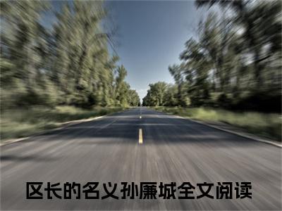 抖音热推高点击小说（区长的名义孙廉城）在线阅读-区长的名义孙廉城无广告阅读