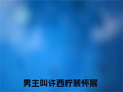 许西柠裴怀宸后续+全集（许西柠裴怀宸）全文免费阅读无弹窗大结局_许西柠裴怀宸后续+全集免费阅读_笔趣阁（许西柠裴怀宸后续+全集）