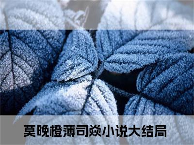 热推新书莫晚橙薄司焱小说全文（莫晚橙薄司焱）全文免费阅读_莫晚橙薄司焱最新章节无弹窗阅读