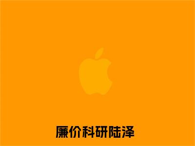 廉价科研陆泽（廉价科研陆泽）抖音热推小说全集无删减，廉价科研陆泽完整章节阅读