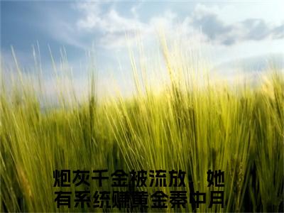 炮灰千金被流放，她有系统赚黄金秦中月精选小说大结局阅读-新上热文小说（炮灰千金被流放，她有系统赚黄金秦中月）讲的是什么