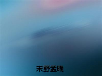 宋野孟晚（宋野孟晚）全文免费阅读无弹窗大结局_宋野孟晚免费阅读全文大结局