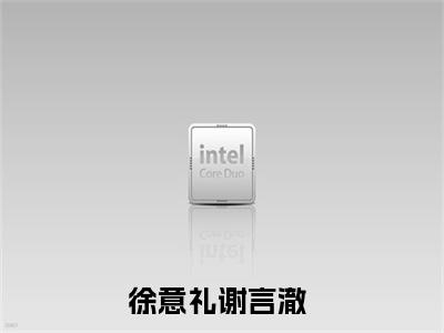徐意礼谢言澈小说全文阅读无弹窗大结局_（徐意礼谢言澈）最新章节列表_笔趣阁