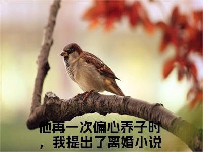 宿心莹程遇寒精彩小说（他再一次偏心养子时，我提出了离婚）在哪免费看-小说（他再一次偏心养子时，我提出了离婚）全文完整版免费阅读