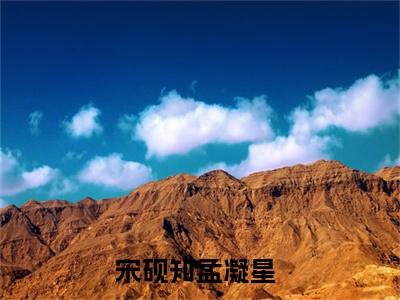 宋砚知孟凝星近新热推小说-宋砚知孟凝星完整版在线阅读