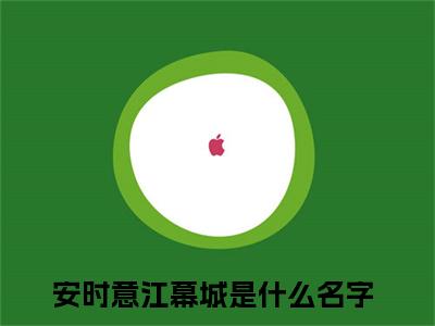 安时意江幕城全集完整版大结局-安时意江幕城小说在线赏析
