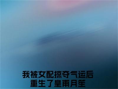 我被女配掠夺气运后重生了皇甫月笙（我被女配掠夺气运后重生了皇甫月笙）全文免费阅读-我被女配掠夺气运后重生了皇甫月笙最新章节列表_笔趣阁