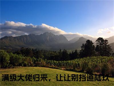 满级大佬归来，让让别挡道陆玖(满级大佬归来，让让别挡道陆玖)全文免费阅读无弹窗大结局_满级大佬归来，让让别挡道陆玖小说（满级大佬归来，让让别挡道陆玖）最新章节列表笔趣阁（满级大佬归来，让让别挡道陆玖）