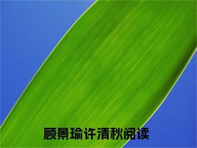 顾景瑜许清秋小说（顾景瑜许清秋）全文免费阅读无弹窗_顾景瑜许清秋高赞小说免费阅读笔趣阁