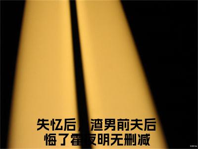 失忆后，渣男前夫后悔了霍夜明小说(失忆后，渣男前夫后悔了霍夜明)_全章节小说完整版阅读（失忆后，渣男前夫后悔了霍夜明）