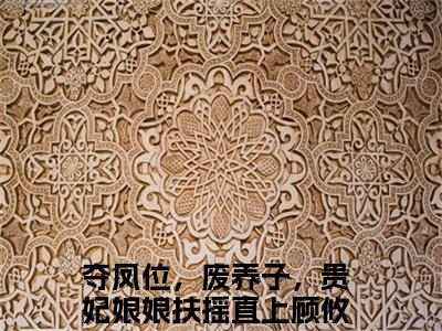 爆款小说（夺凤位，废养子，贵妃娘娘扶摇直上顾攸宁）主角夺凤位，废养子，贵妃娘娘扶摇直上顾攸宁全文在线完本阅读