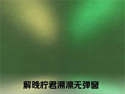 解晚柠君溯凛小说完本章节前文+全篇阅读（盛世嫡女：战王宠妃捧上天）连载中