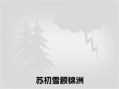 顾锦洲苏初雪(苏初雪顾锦洲小说全文)在线阅读-顾锦洲苏初雪全文免费阅读无弹窗大结局