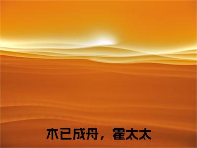 木已成舟，霍太太（霍京烨虞雾）免费阅读无弹窗大结局_木已成舟，霍太太小说（霍京烨虞雾）免费阅读最新章节列表（霍京烨虞雾）