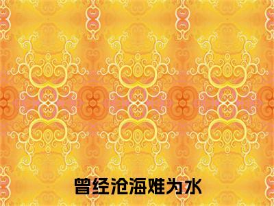 （顾景瑜许清秋）曾经沧海难为水小说全文免费_（顾景瑜许清秋）最新章节列表笔趣阁