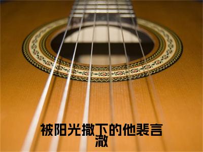 被阳光撒下的他裴言澈（林清安裴言澈）全文小说-被阳光撒下的他裴言澈小说最新章节免费阅读（免费）+（全文）
