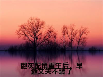 炮灰配角重生后，早逝丈夫不装了（林怀瑾顾野）全文免费阅读大结局_炮灰配角重生后，早逝丈夫不装了（林怀瑾顾野在线小说免费阅读）全文阅读大结局