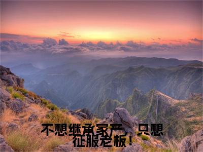 江曜唐予安（不想继承家产，只想征服老板！）全文免费阅读无弹窗大结局_（江曜唐予安）不想继承家产，只想征服老板！小说在线阅读无删减