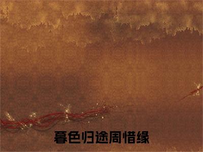 暮色归途周惜缘周惜缘续集(暮色归途周惜缘)终极反转（周惜缘）全篇一口气阅读