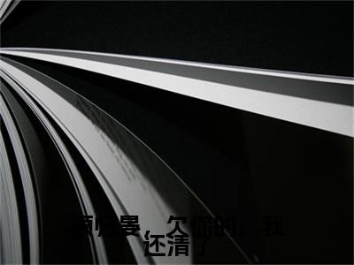顾归晏，欠你的，我还清了（黎颜月顾归晏）TXT无套路在线+无广告结局
