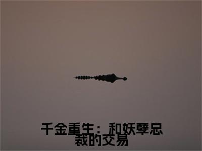 小说千金重生：和妖孽总裁的交易小说已更新+番外篇章（钟离天林婉然）纯净阅读
