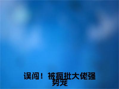 误闯！被疯批大佬强势宠小说完本+外篇（温以柠）畅享阅读