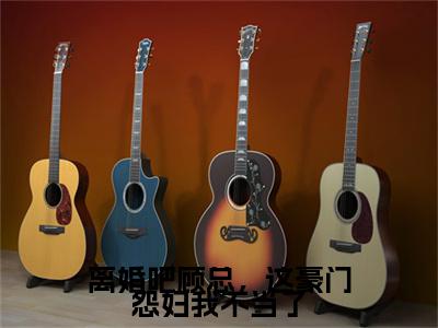 全网首发韩忆雪顾晏州彩蛋(离婚吧顾总，这豪门怨妇我不当了)（韩忆雪顾晏州）全本完整阅读无弹窗
